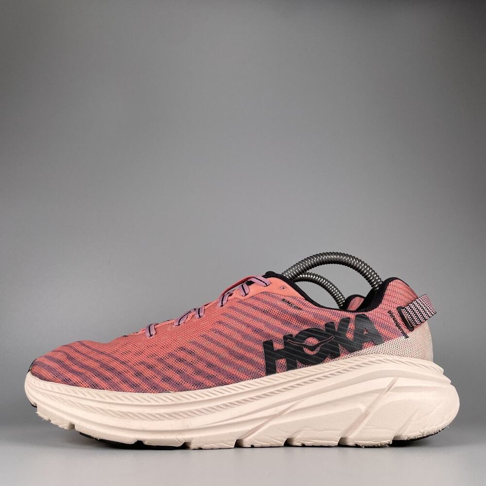 Hoka One One Rincon Women's 9 Heather Rose Pink Running Shoes Athletic Sneakers